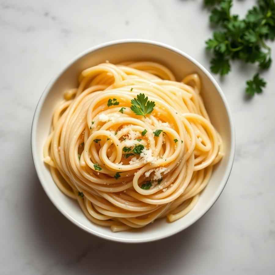 20-Minute Creamy Garlic Butter Pasta