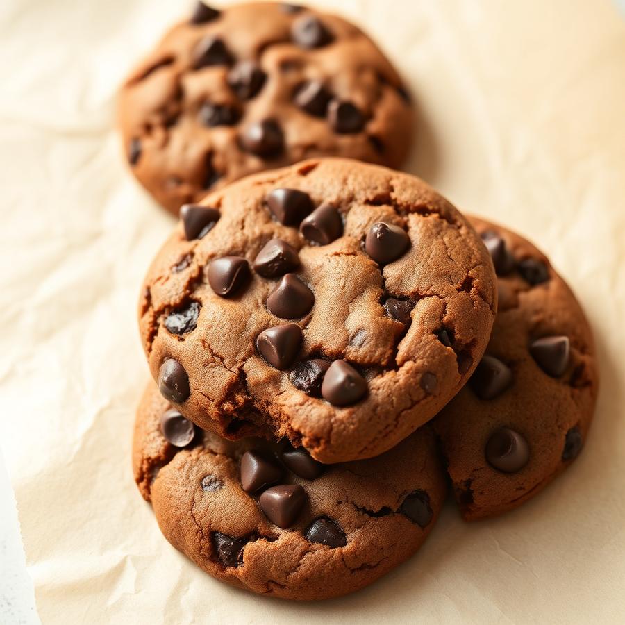Bakery-Style Thick Chocolate Chip Cookies