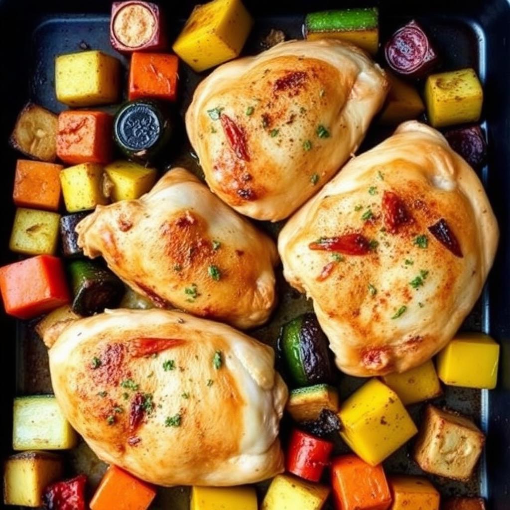 Sheet Pan Chicken That Actually Crisps Up (Not Just Roasts)